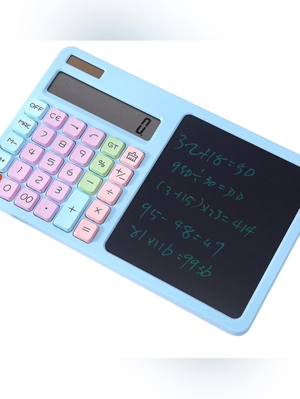 2 in 1  Calculator with Notepad
